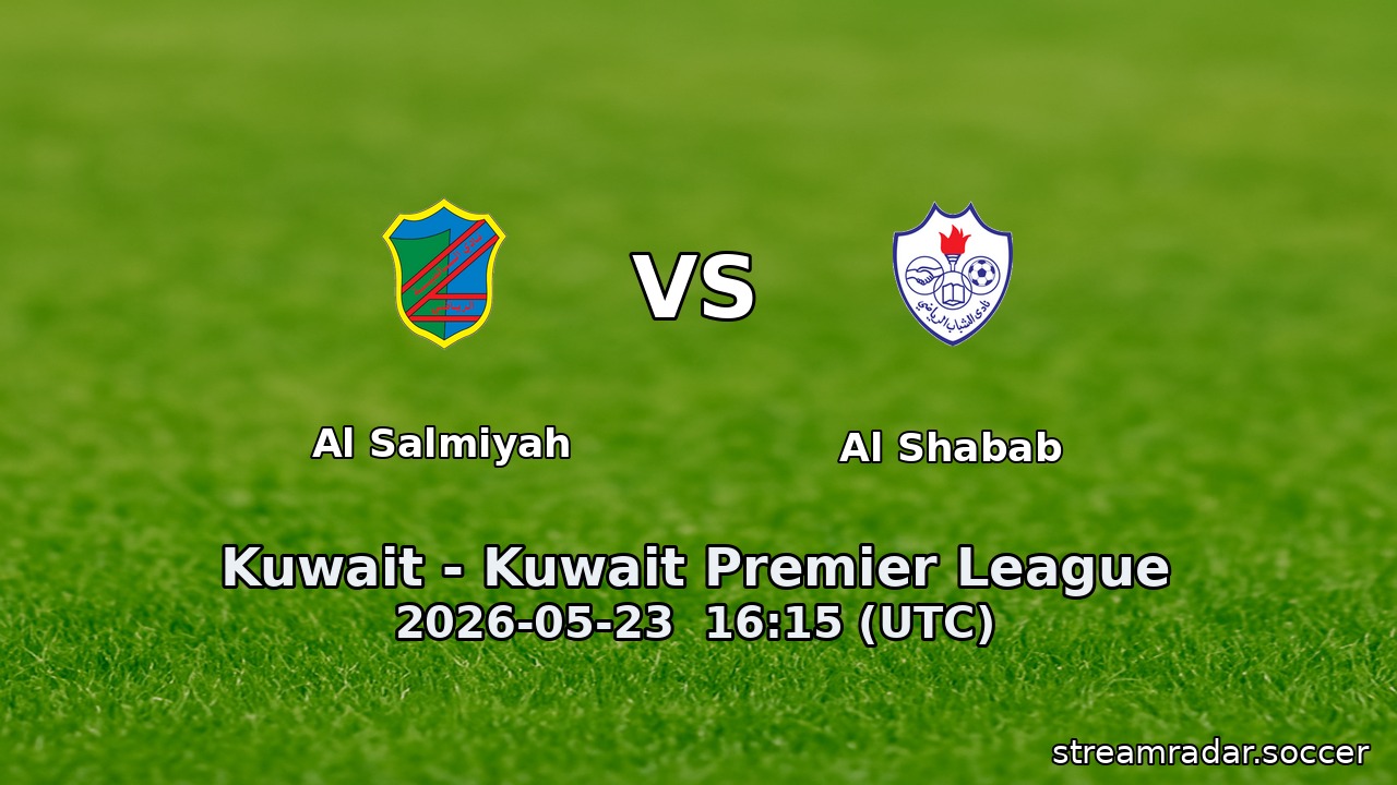 Al Salmiyah vs Al Shabab