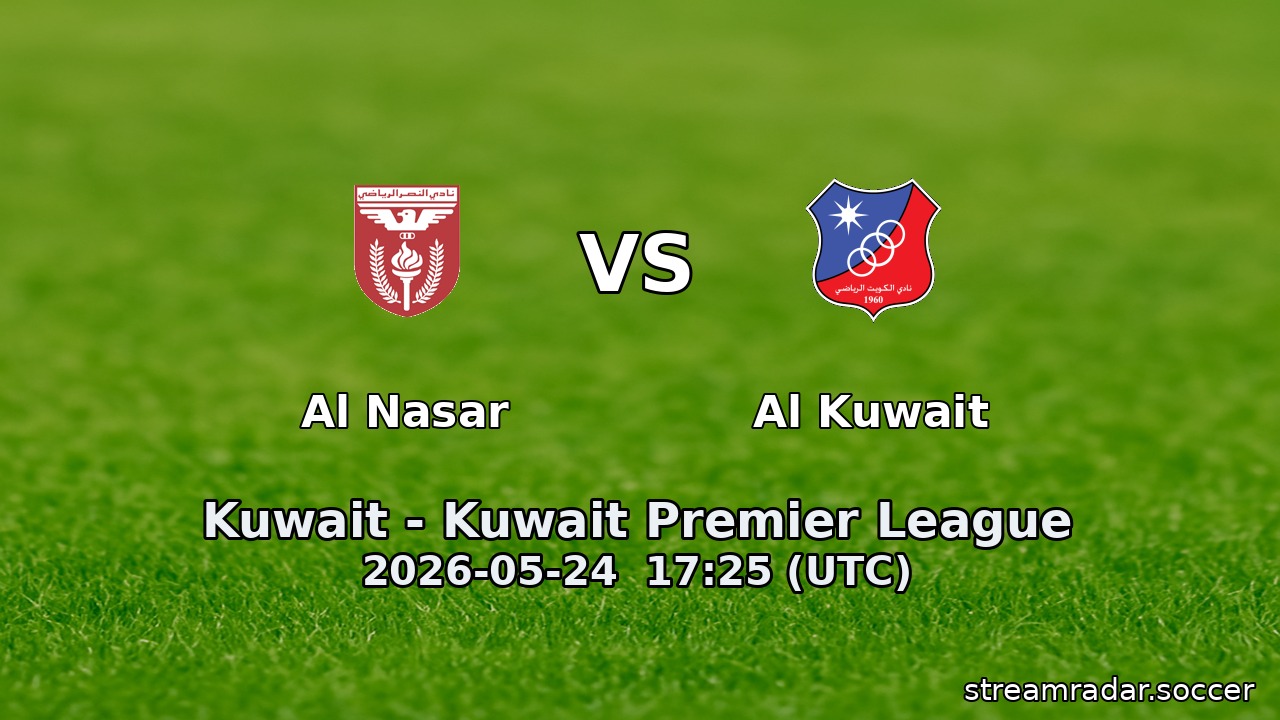 Al Nasar vs Al Kuwait