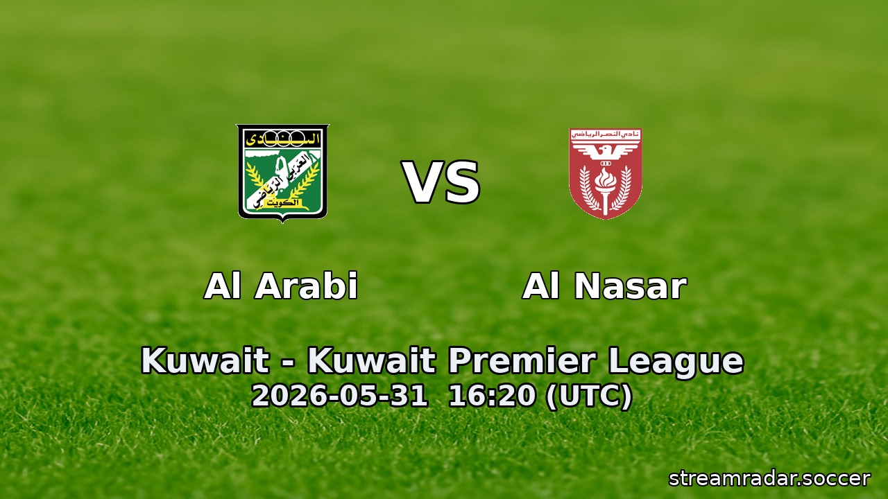 Al Arabi vs Al Nasar