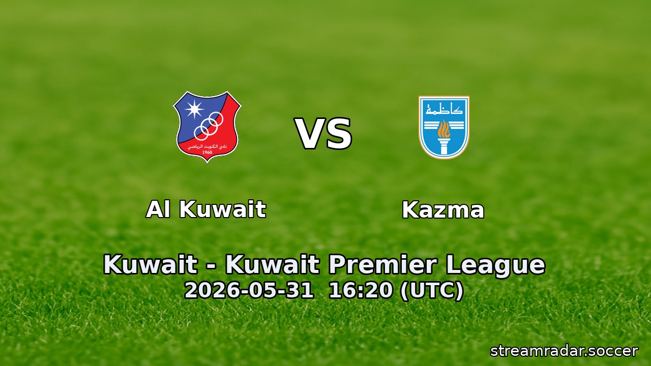 Al Kuwait vs Kazma