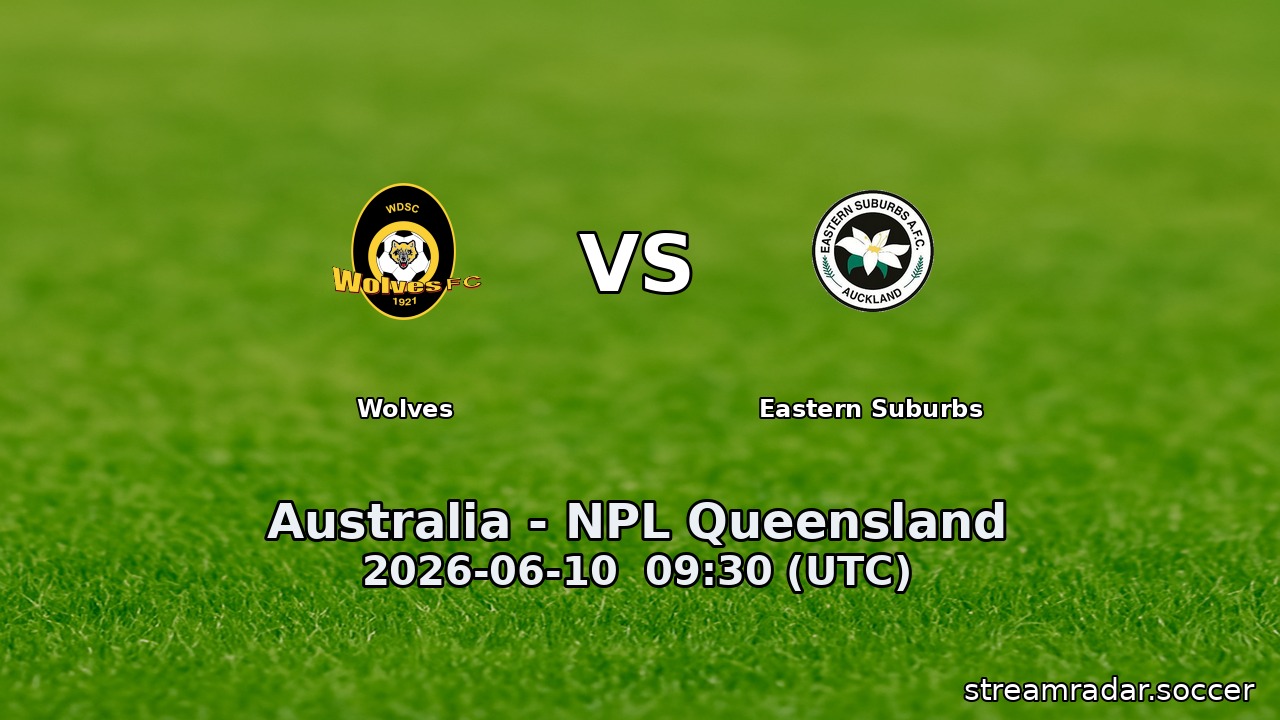 Wolves vs Eastern Suburbs