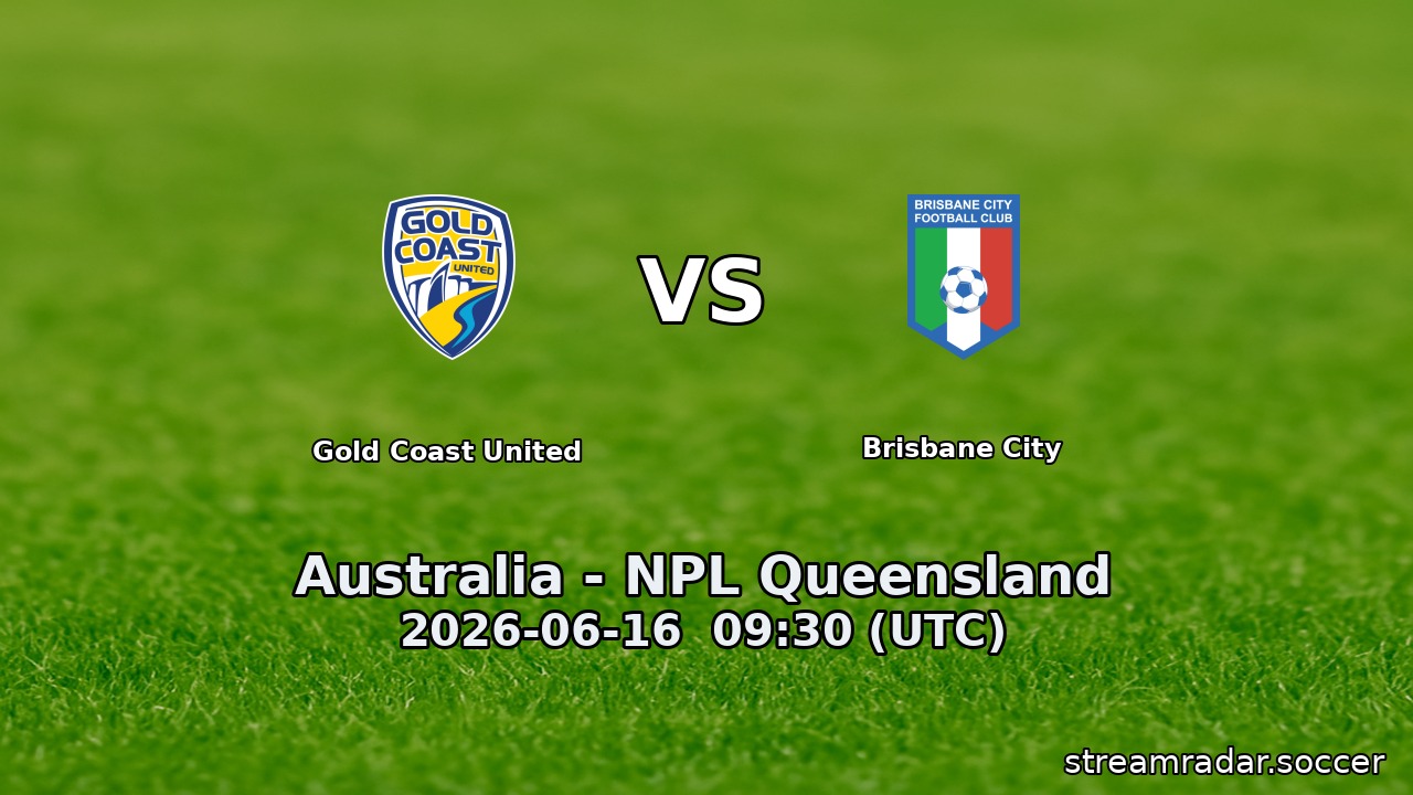 Gold Coast United vs Brisbane City