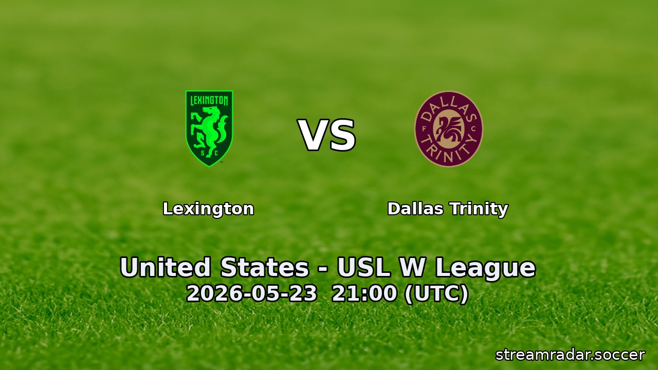 Lexington vs Dallas Trinity
