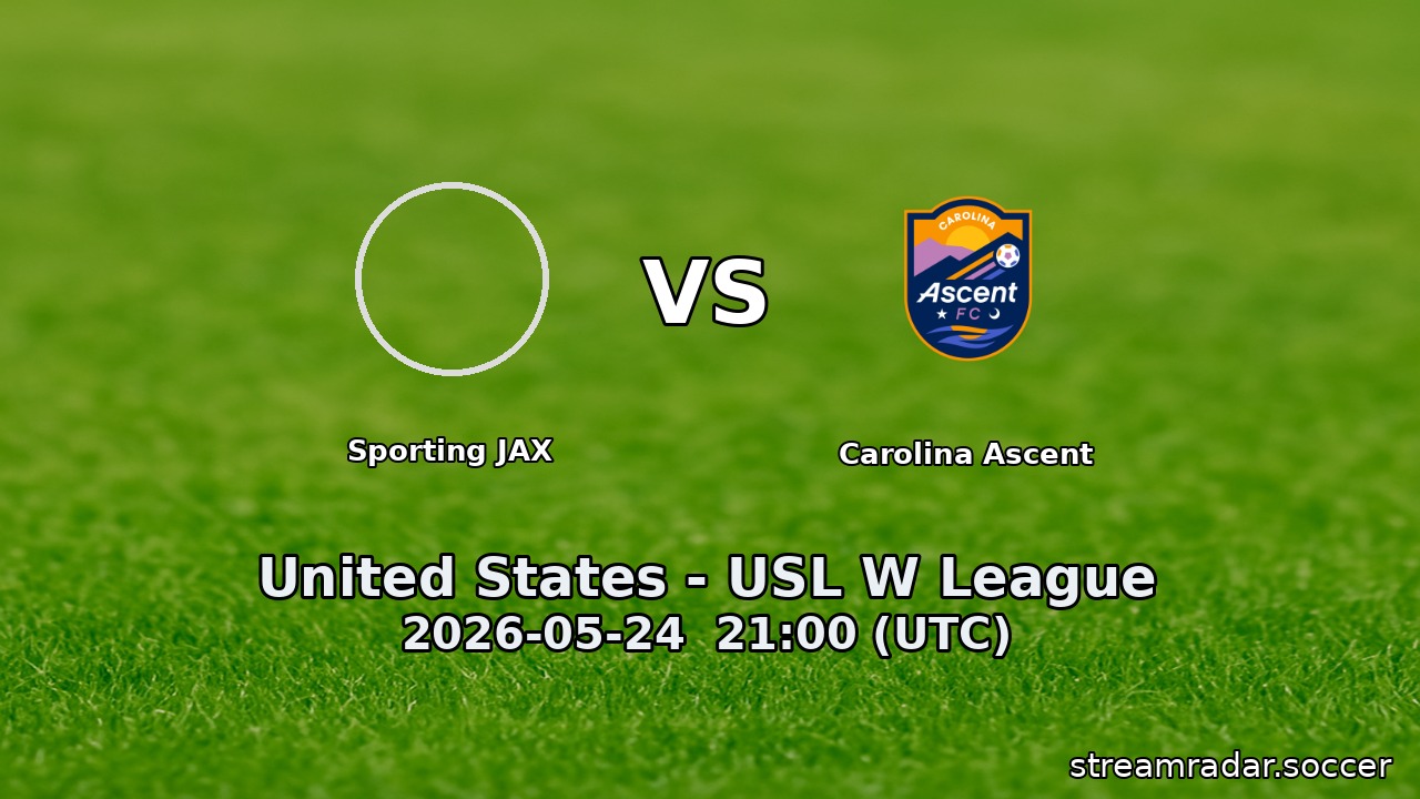 Sporting JAX vs Carolina Ascent