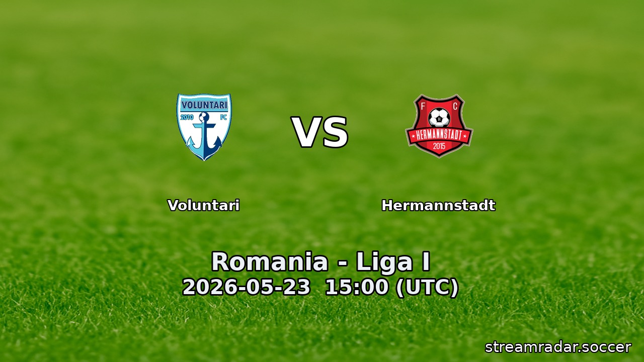 Voluntari vs Hermannstadt
