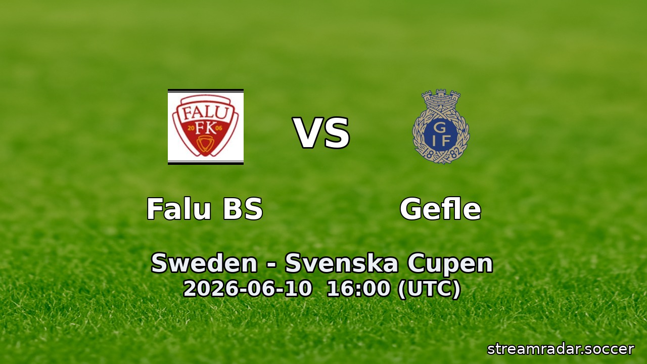 Falu BS vs Gefle
