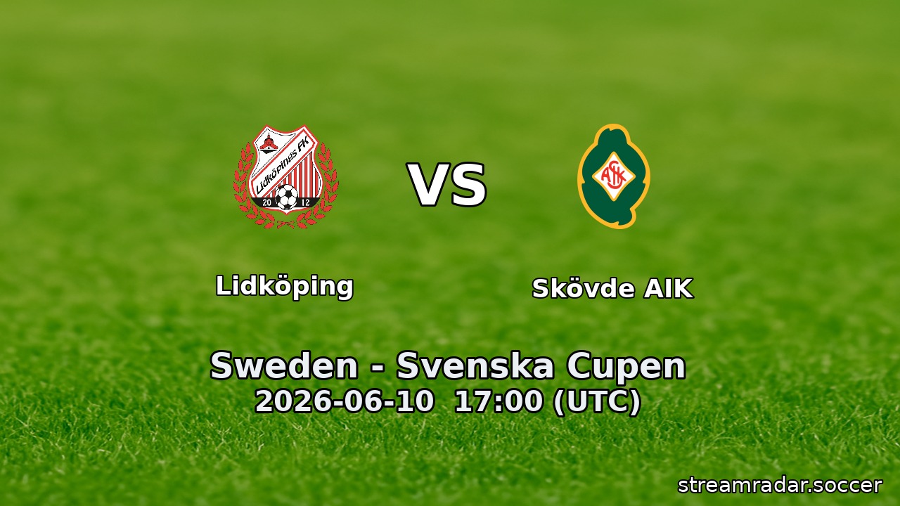 Lidköping vs Skövde AIK