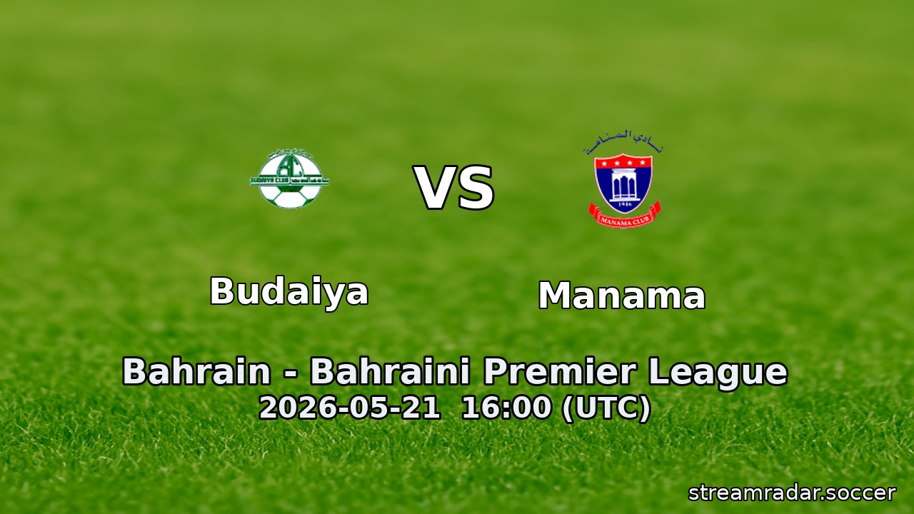 Budaiya vs Manama