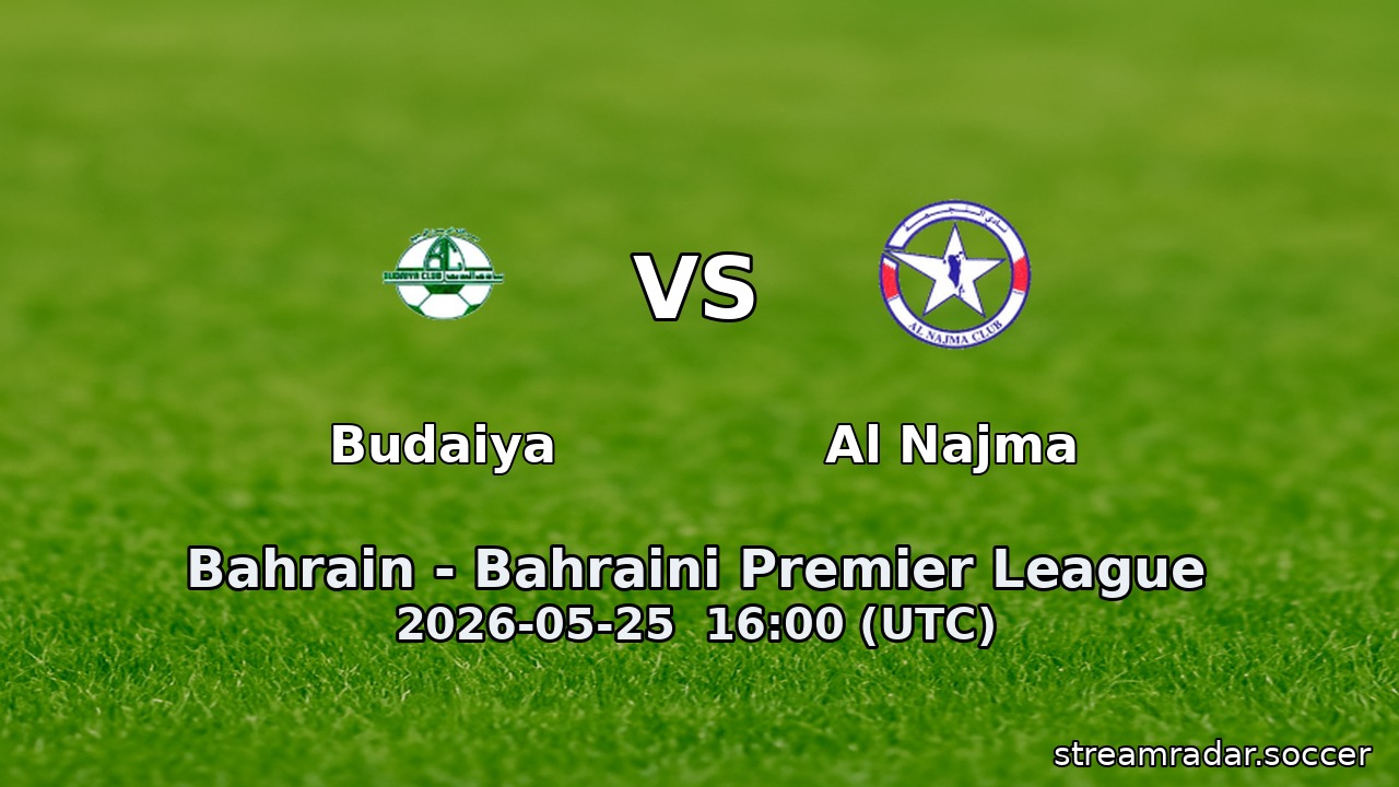 Budaiya vs Al Najma