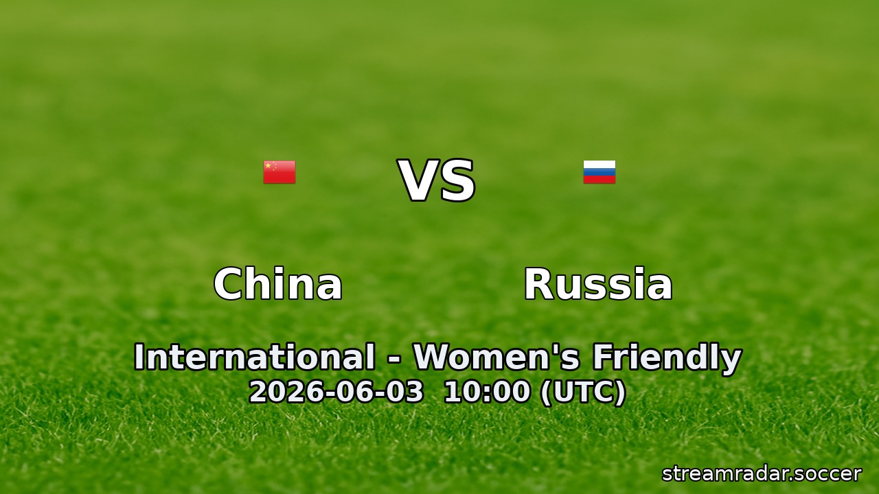 China vs Russia