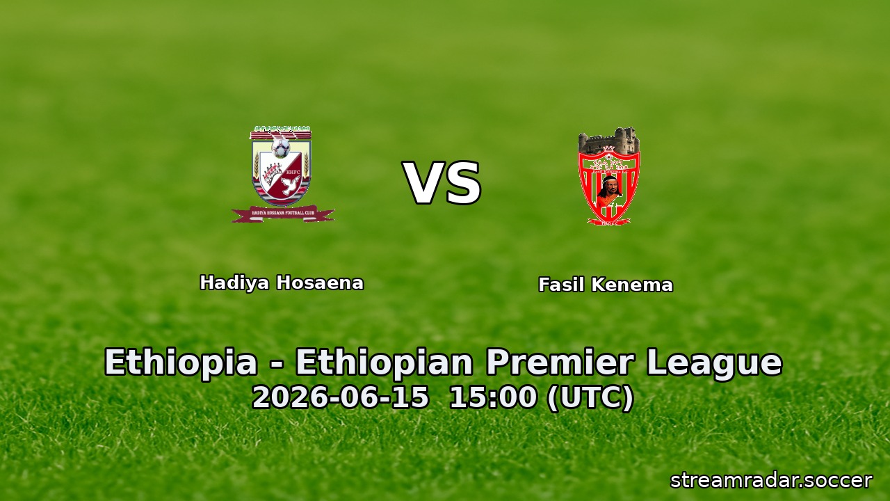 Hadiya Hosaena vs Fasil Kenema