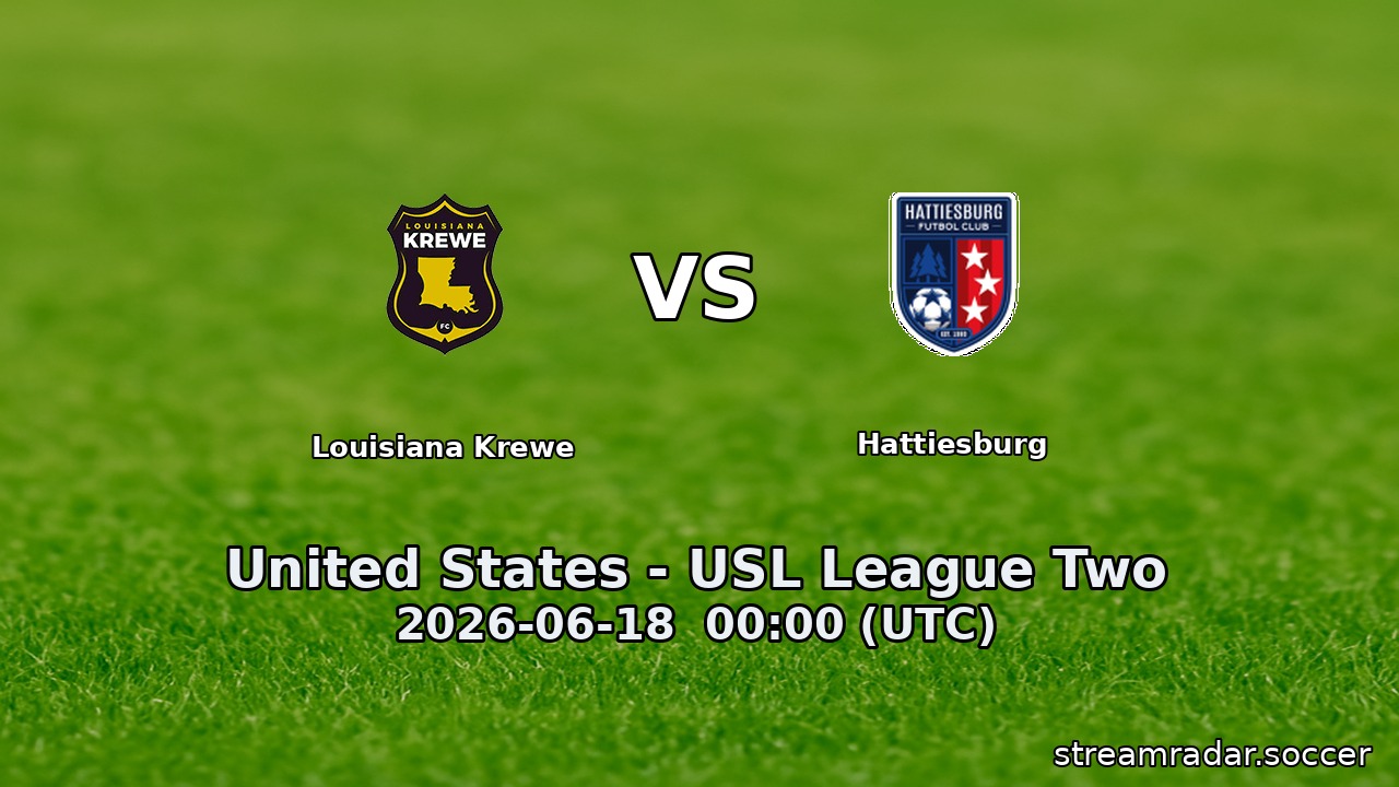 Louisiana Krewe vs Hattiesburg