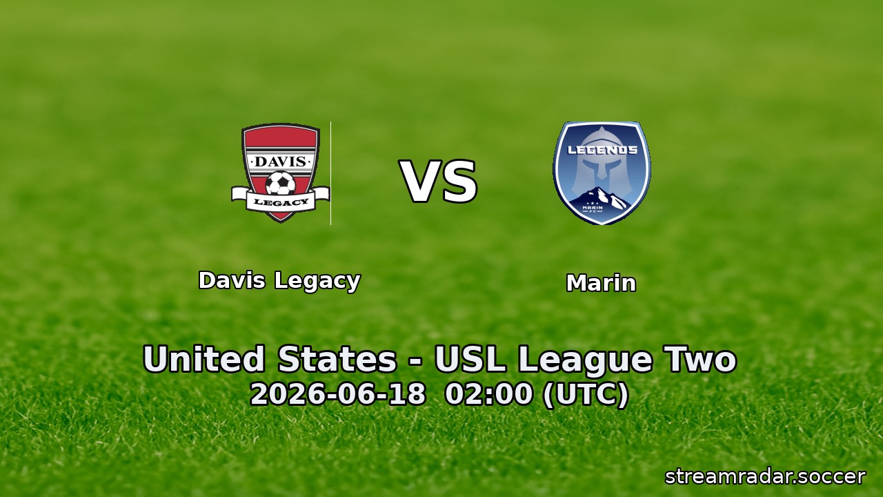 Davis Legacy vs Marin