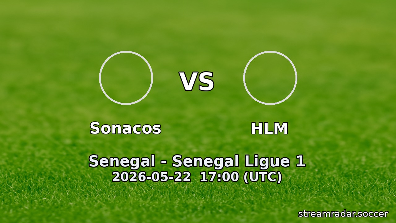 Sonacos vs HLM