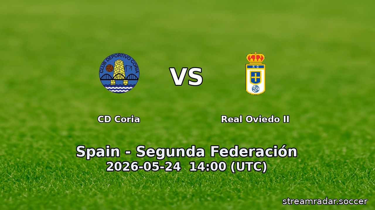 CD Coria vs Real Oviedo II