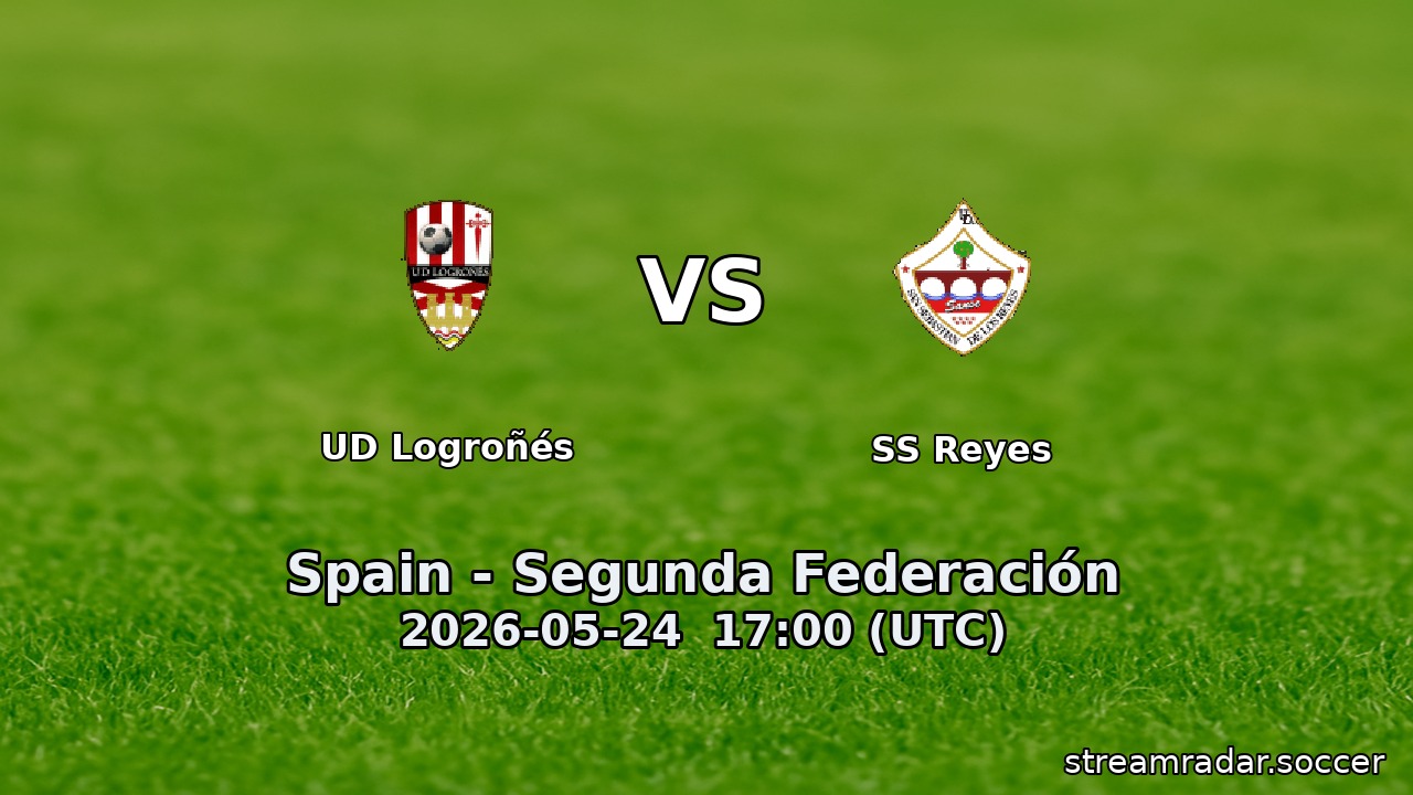 UD Logroñés vs SS Reyes