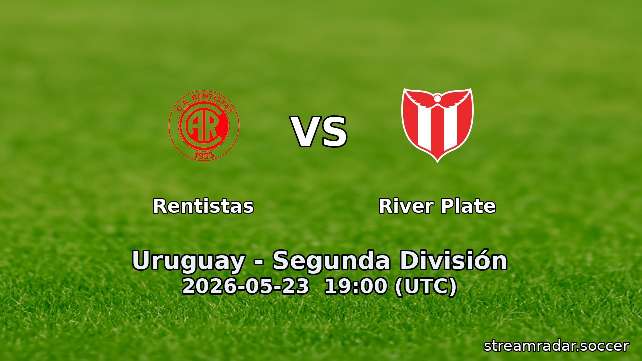 Rentistas vs River Plate