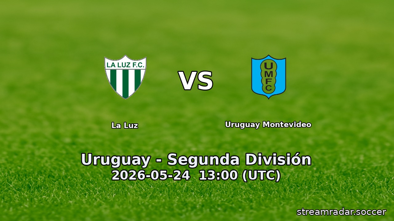 La Luz vs Uruguay Montevideo