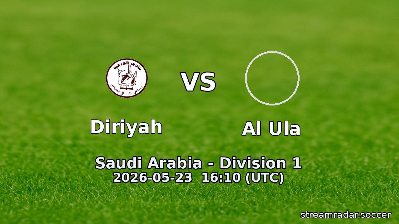 Diriyah vs Al Ula