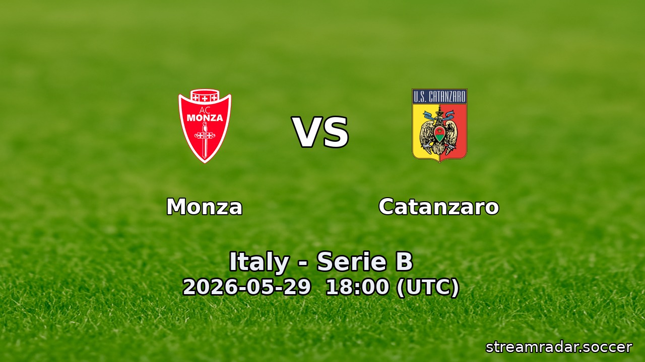 Monza vs Catanzaro