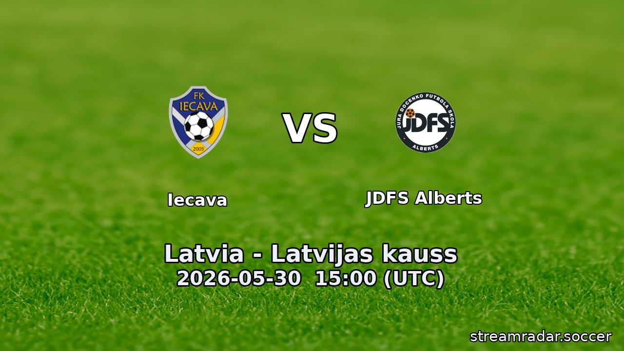 Iecava vs JDFS Alberts