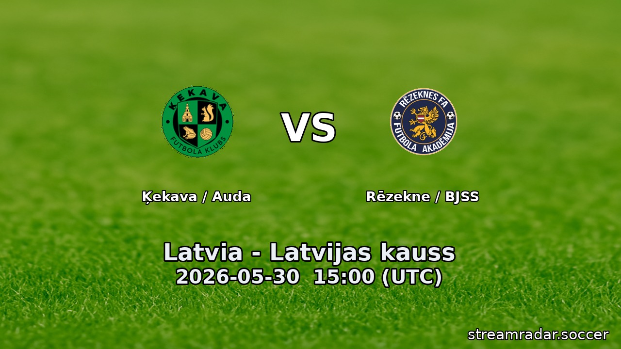 Ķekava / Auda vs Rēzekne / BJSS