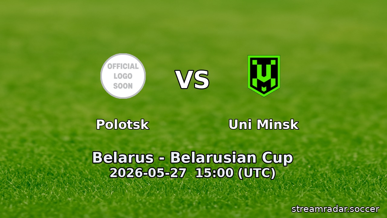 Polotsk vs Uni Minsk