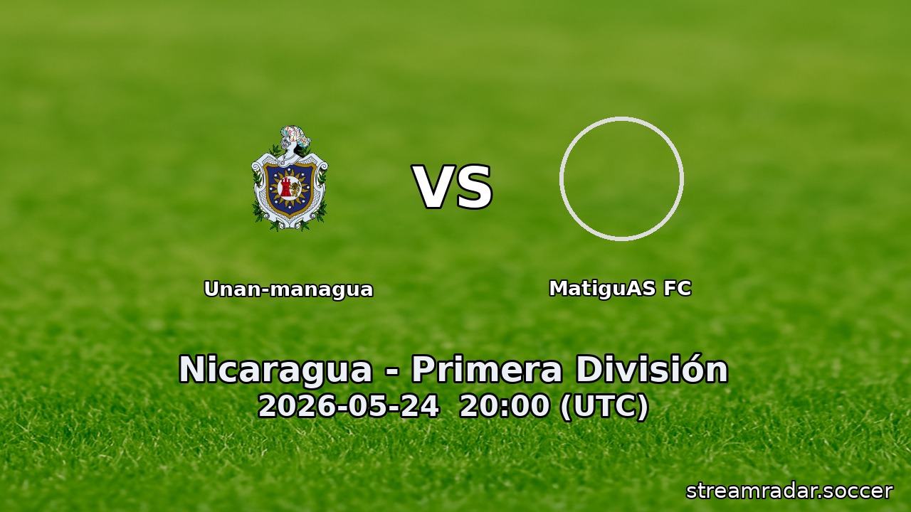 Unan-managua vs MatiguAS FC