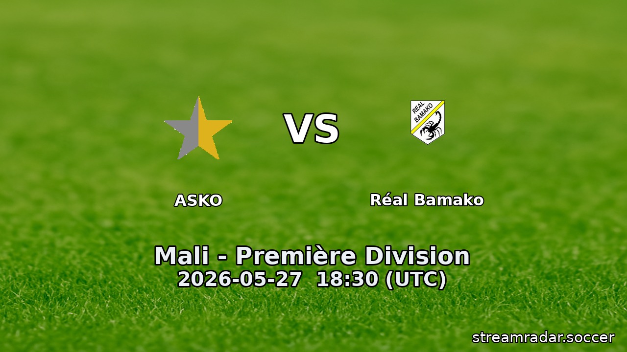 ASKO vs Réal Bamako