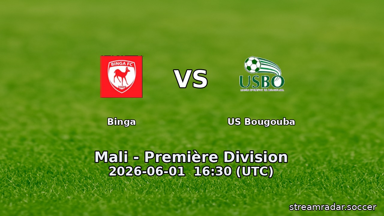 Binga vs US Bougouba