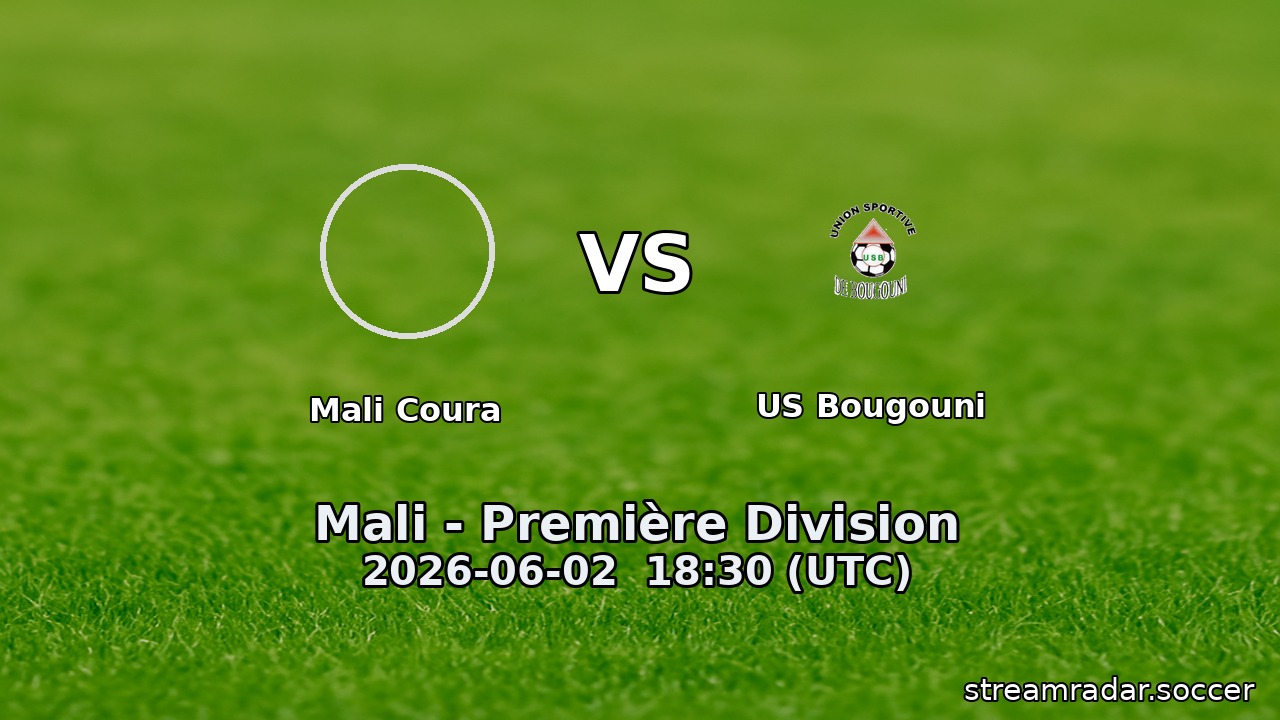 Mali Coura vs US Bougouni