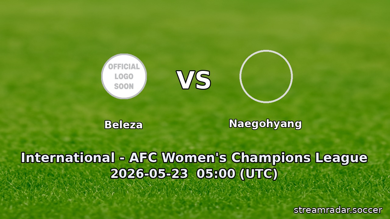 Beleza vs Naegohyang