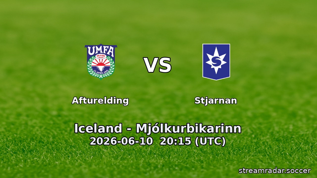 Afturelding vs Stjarnan