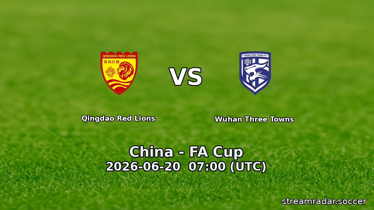 Qingdao Red Lions vs Wuhan Three Towns