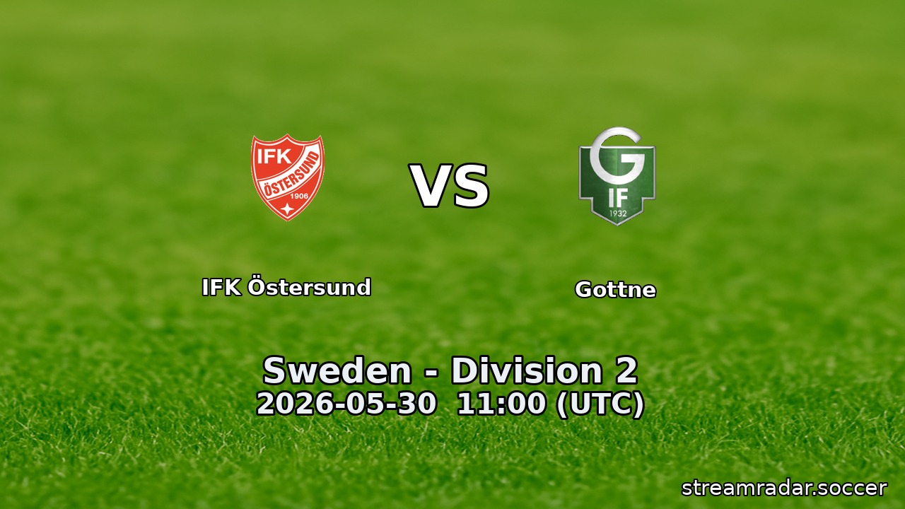 IFK Östersund vs Gottne