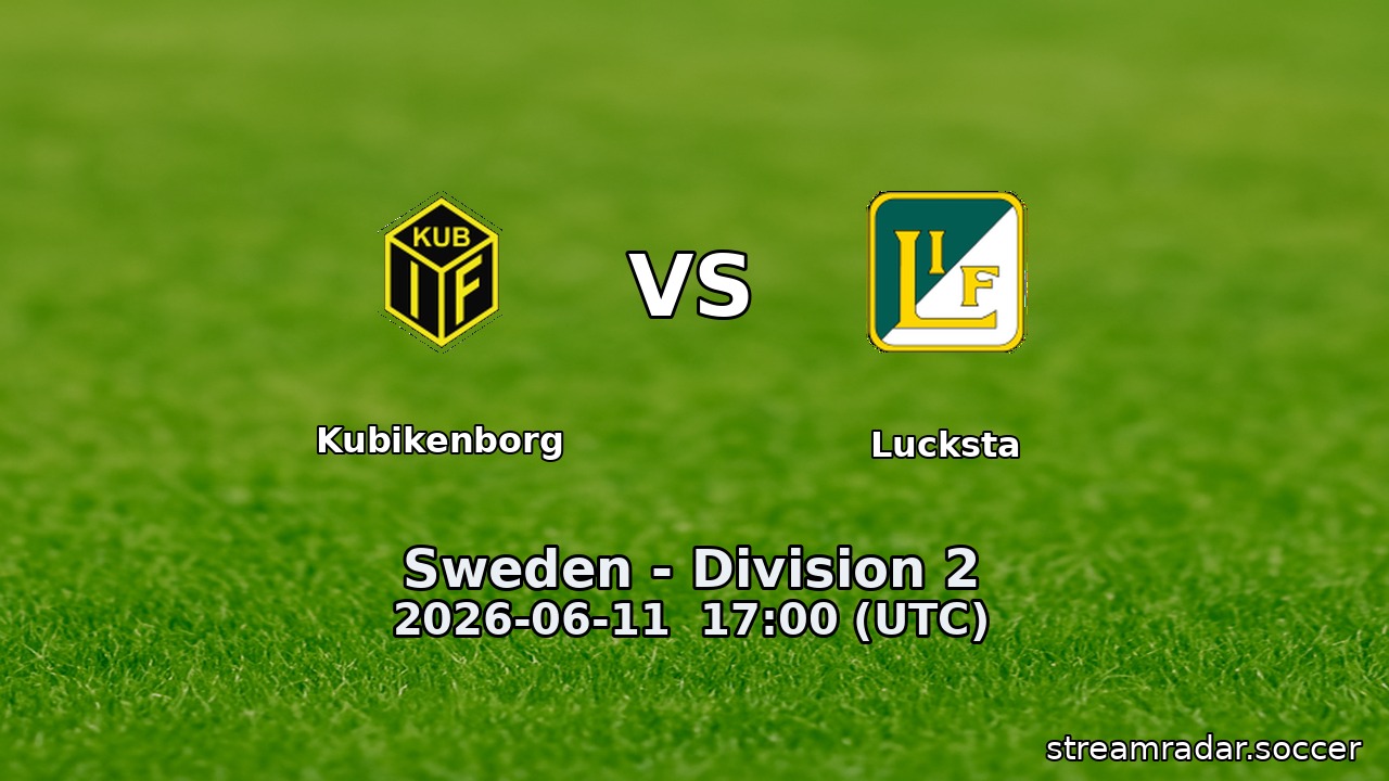 Kubikenborg vs Lucksta