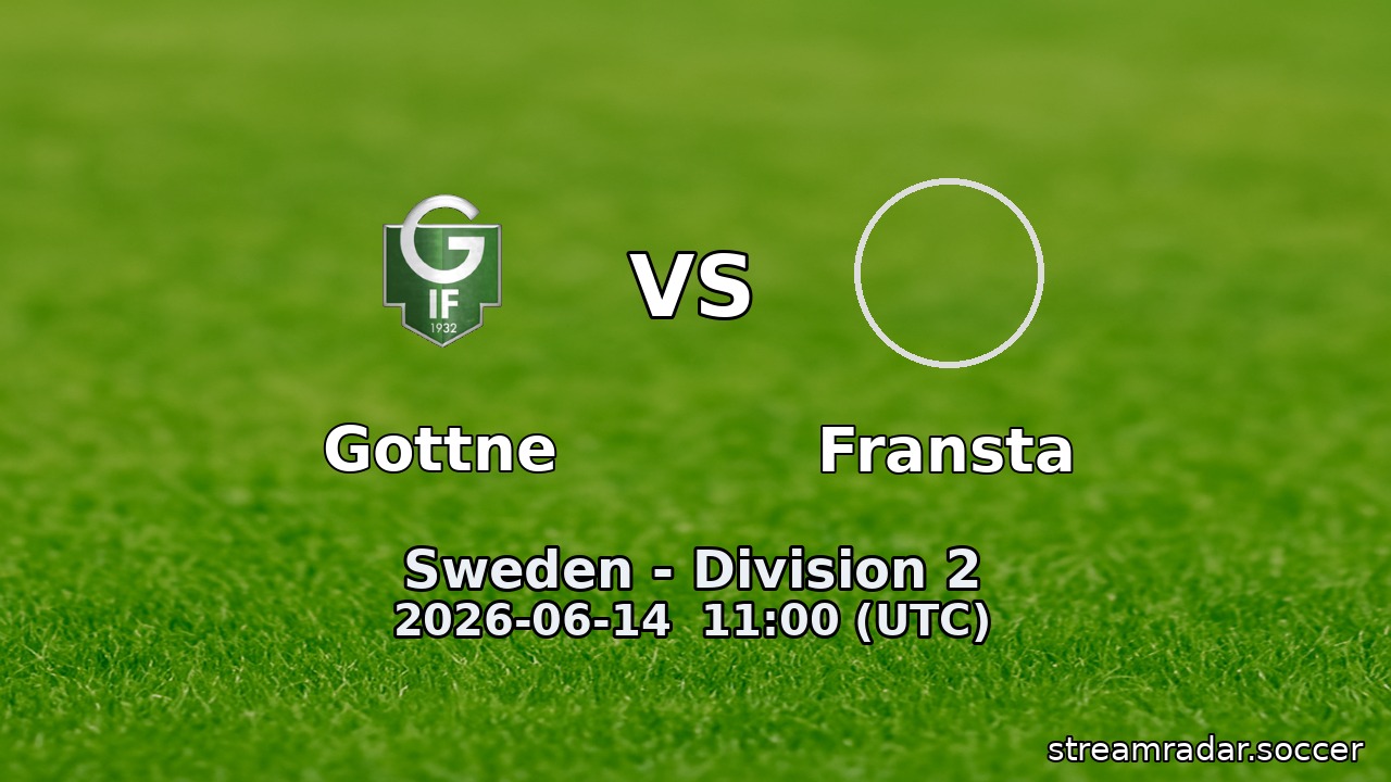 Gottne vs Fransta