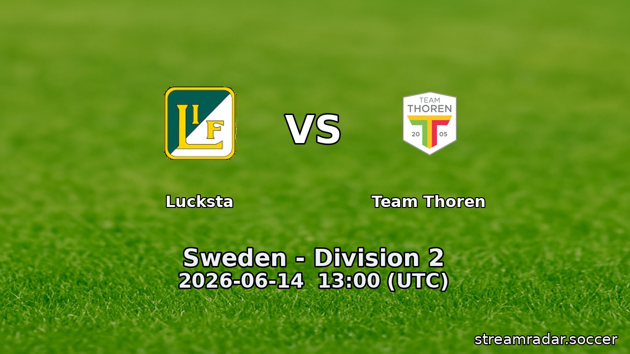 Lucksta vs Team Thoren