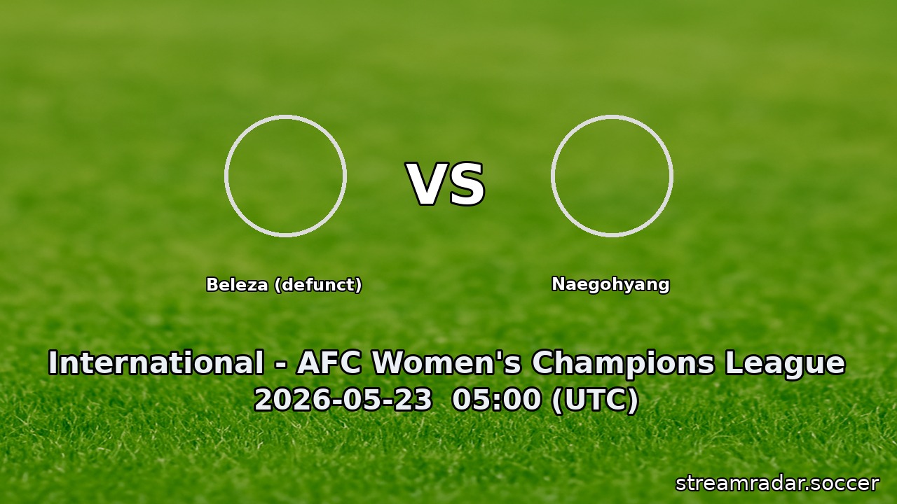 Beleza (defunct) vs Naegohyang