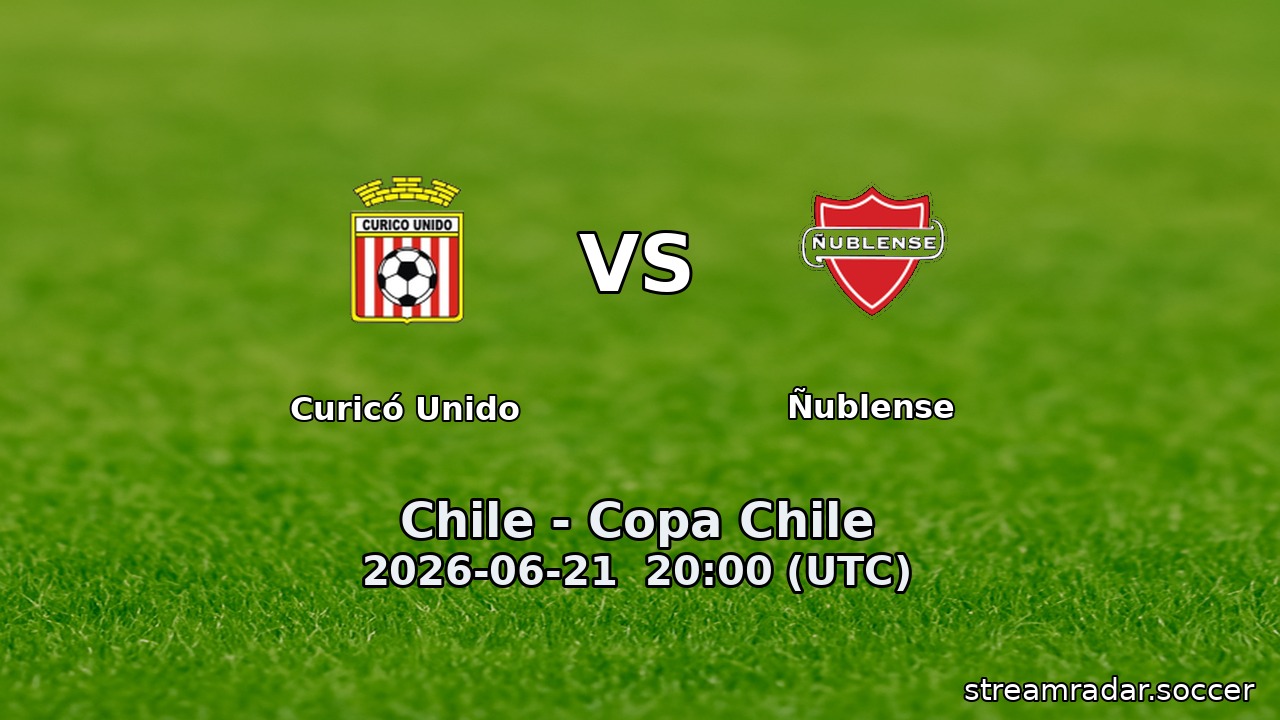 Curicó Unido vs Ñublense