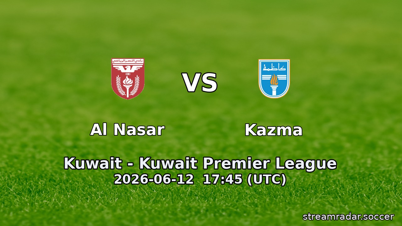 Al Nasar vs Kazma