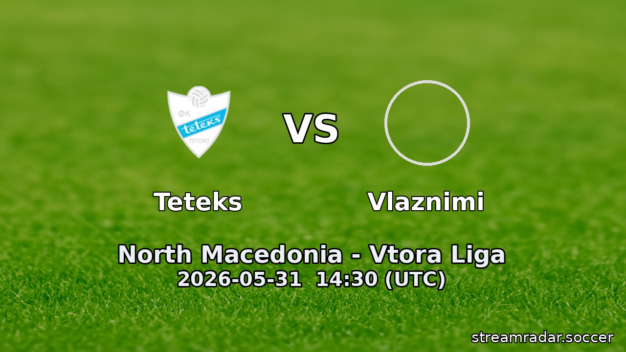 Teteks vs Vlaznimi