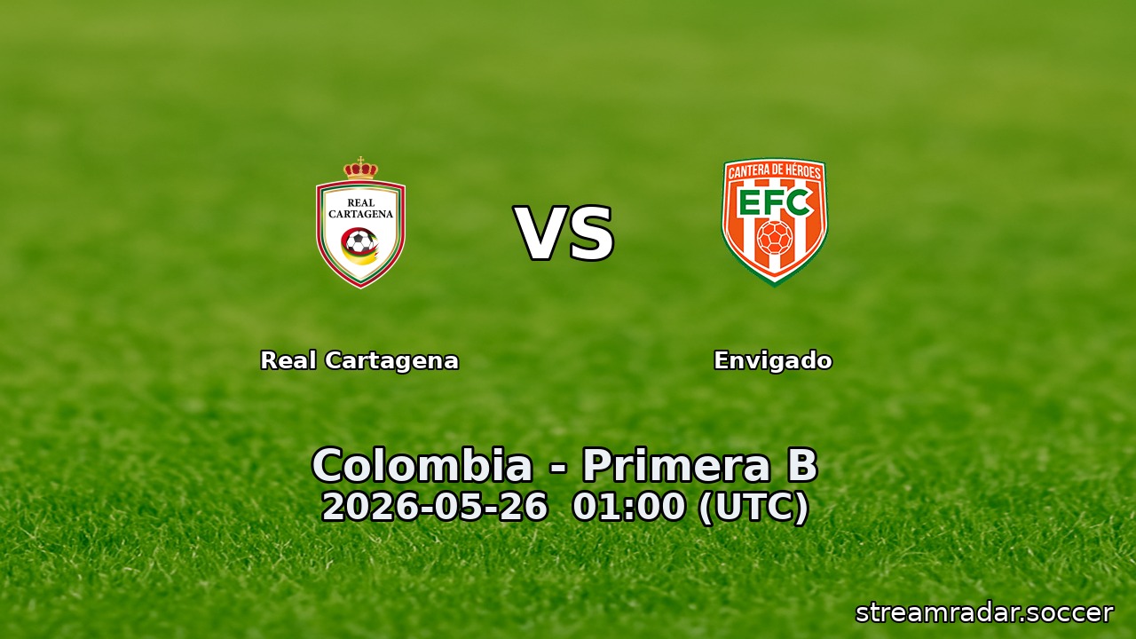 Real Cartagena vs Envigado