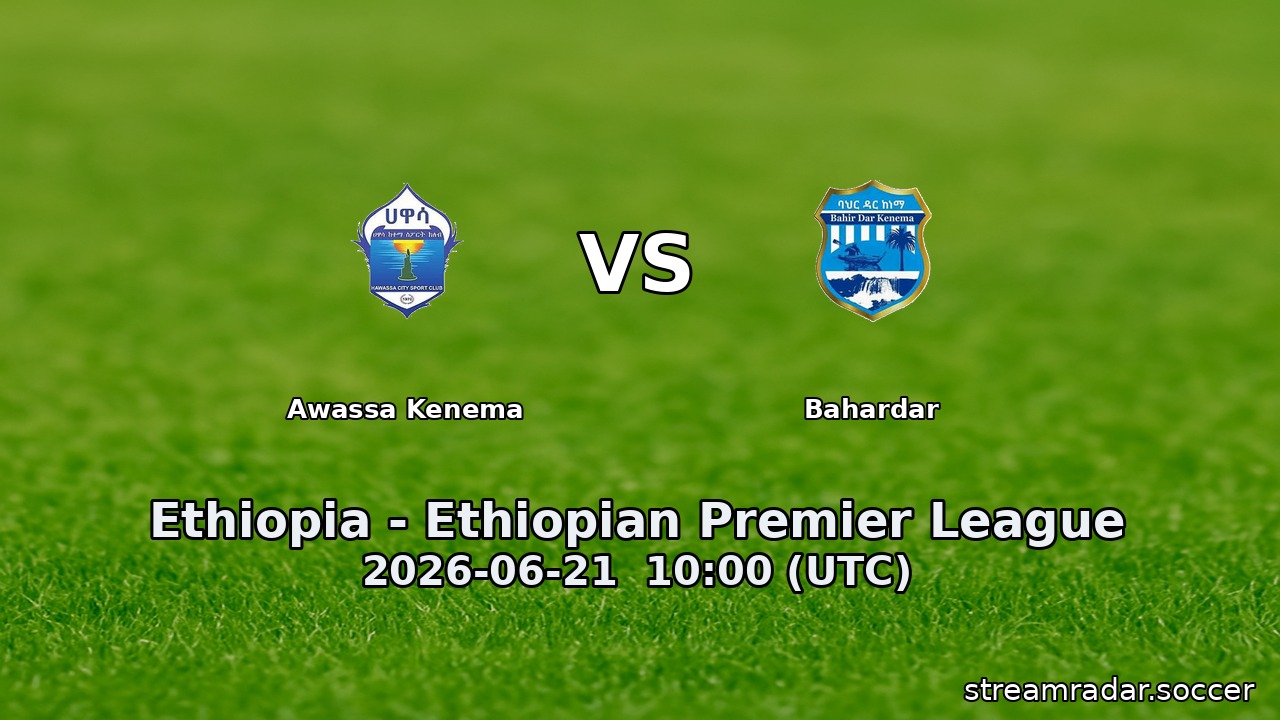 Awassa Kenema vs Bahardar