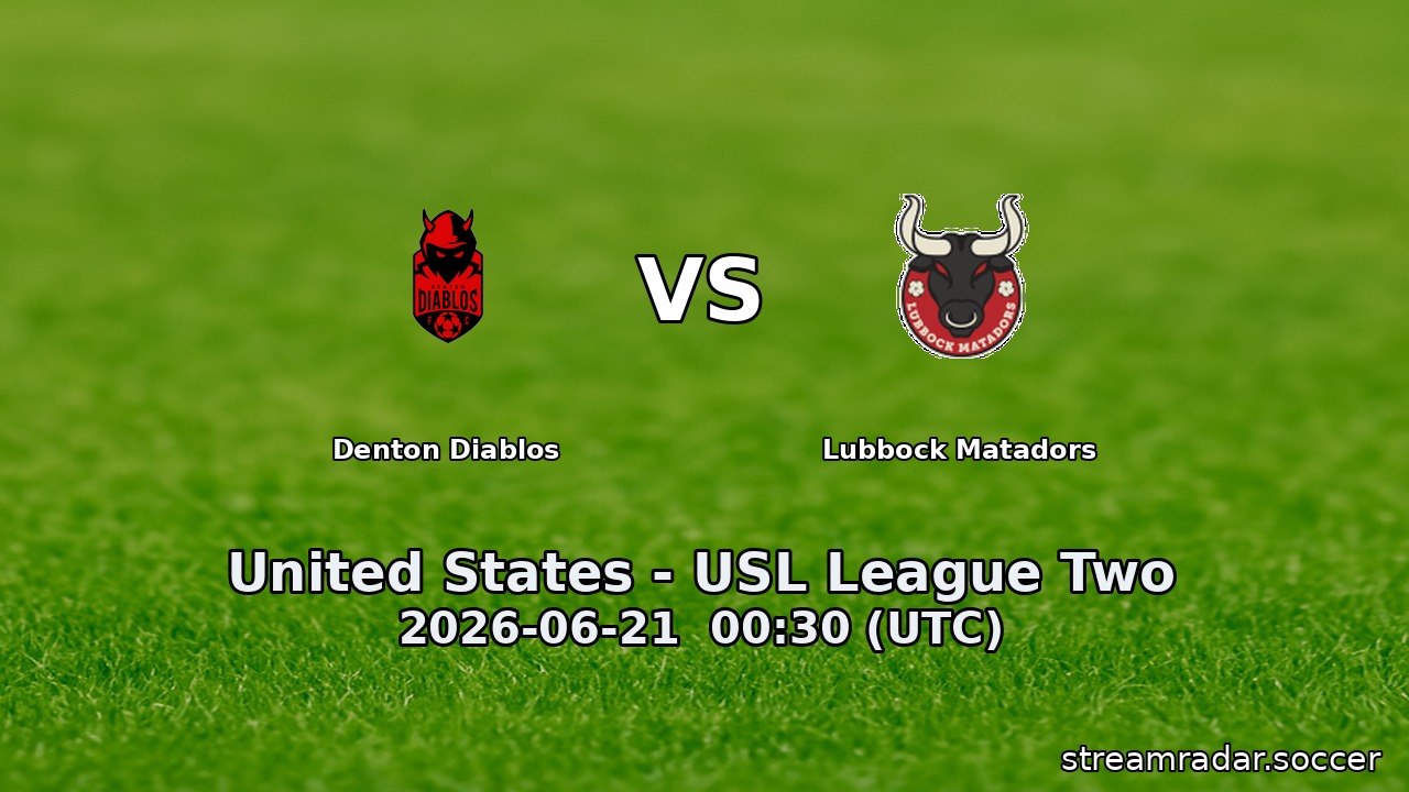 Denton Diablos vs Lubbock Matadors
