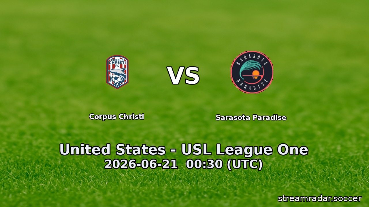 Corpus Christi vs Sarasota Paradise