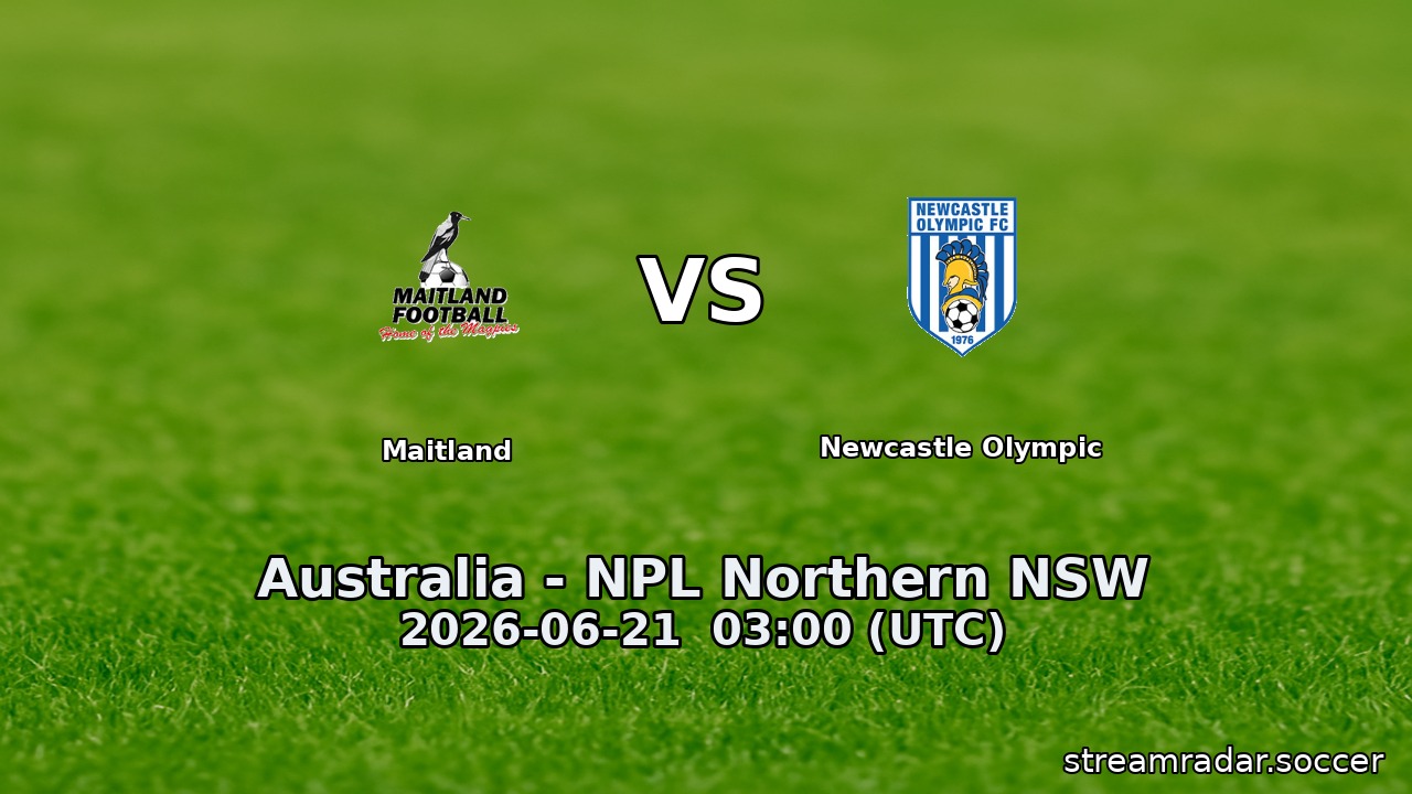 Maitland vs Newcastle Olympic
