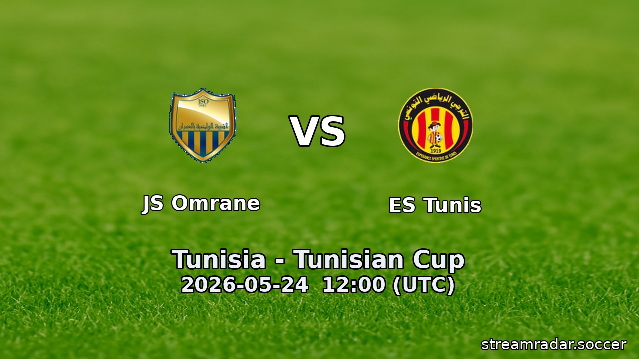 JS Omrane vs ES Tunis
