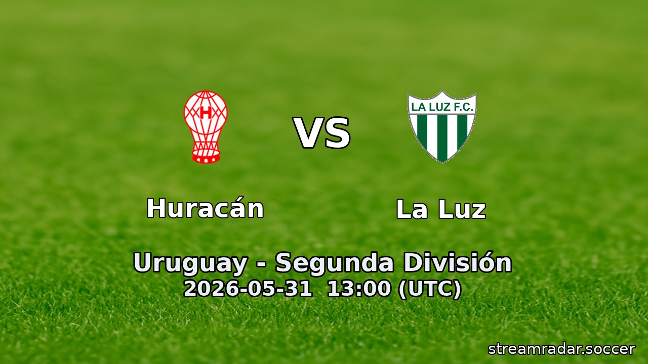 Huracán vs La Luz