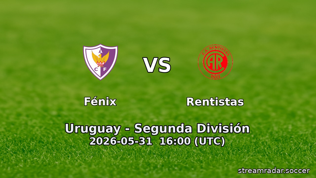 Fénix vs Rentistas